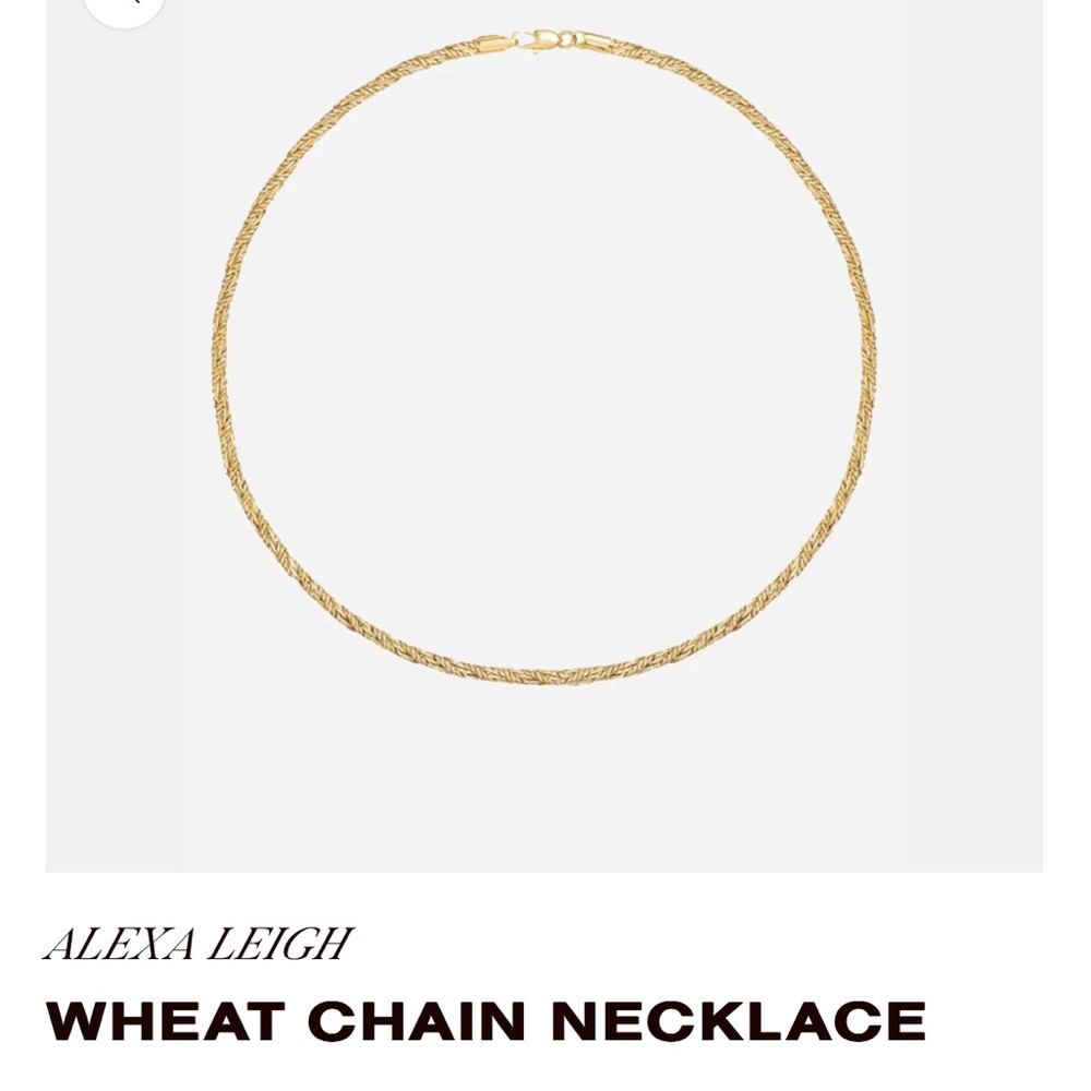 Alexa Leigh Wheat Chain Necklace